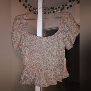 Blāshe Cropped Dressy Shirt